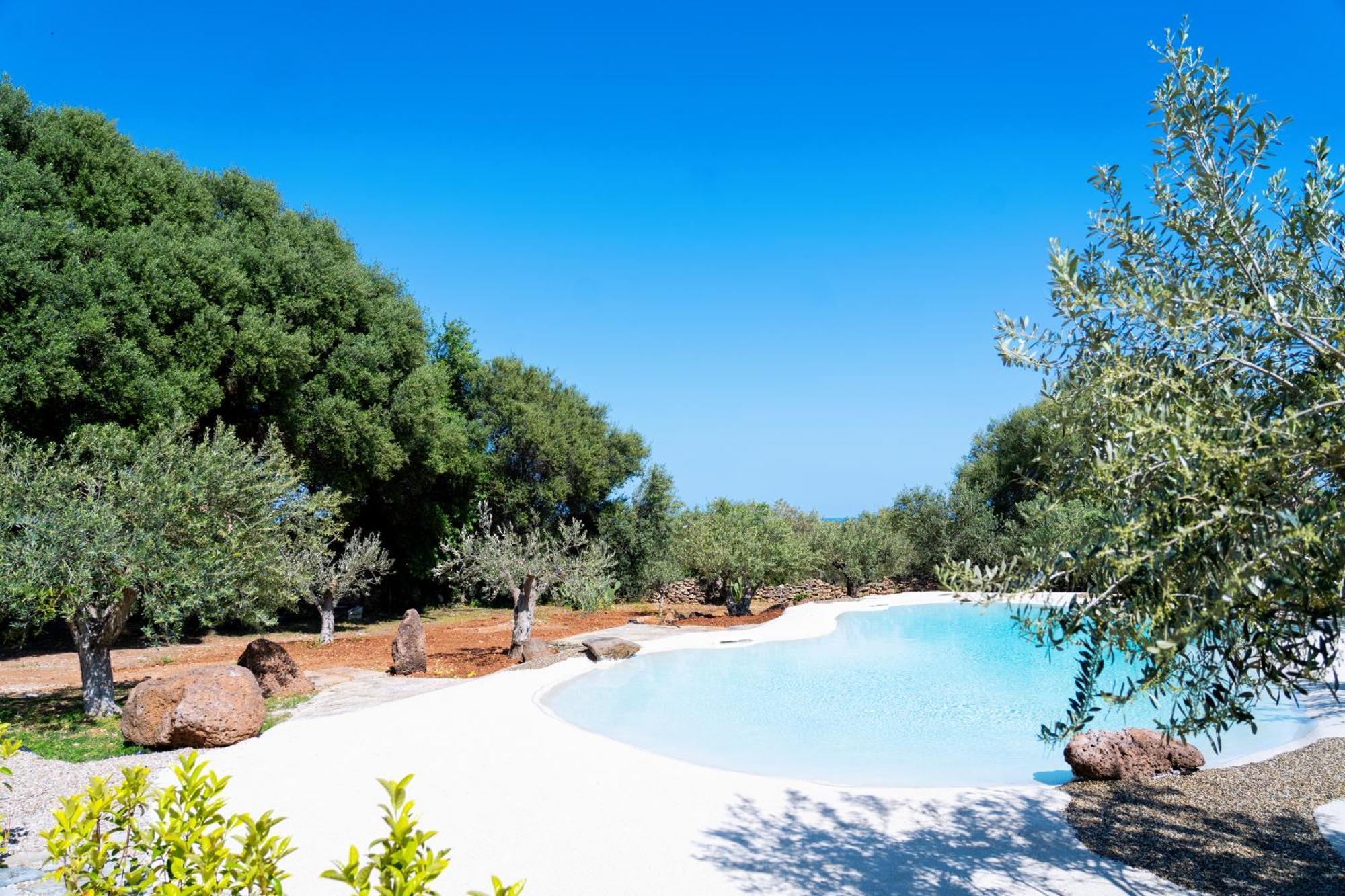 Orosei Re - Il Paradiso Degli Ulivi Con Piscina E Vista Mare Bagian luar foto