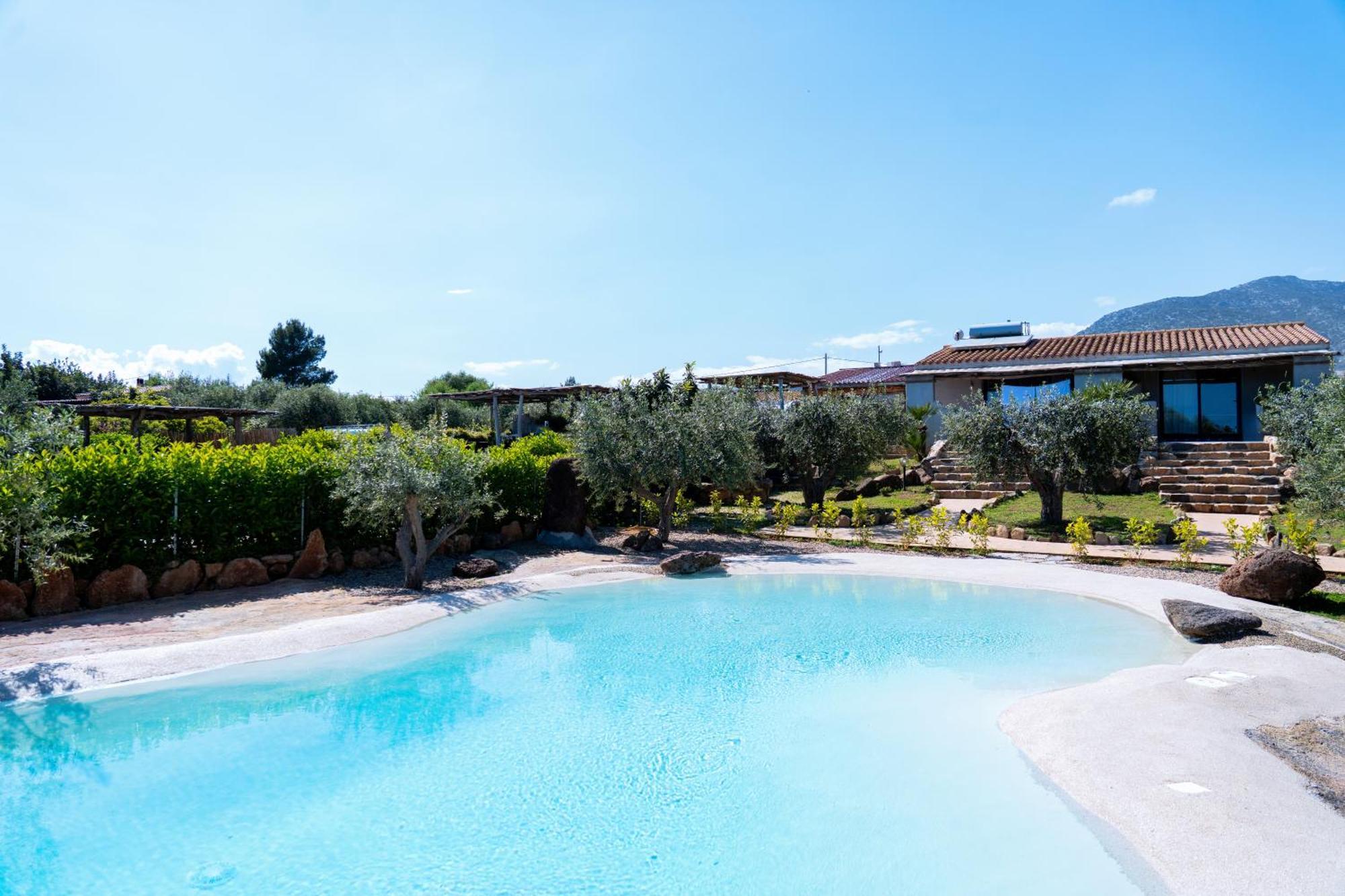 Orosei Re - Il Paradiso Degli Ulivi Con Piscina E Vista Mare Bagian luar foto