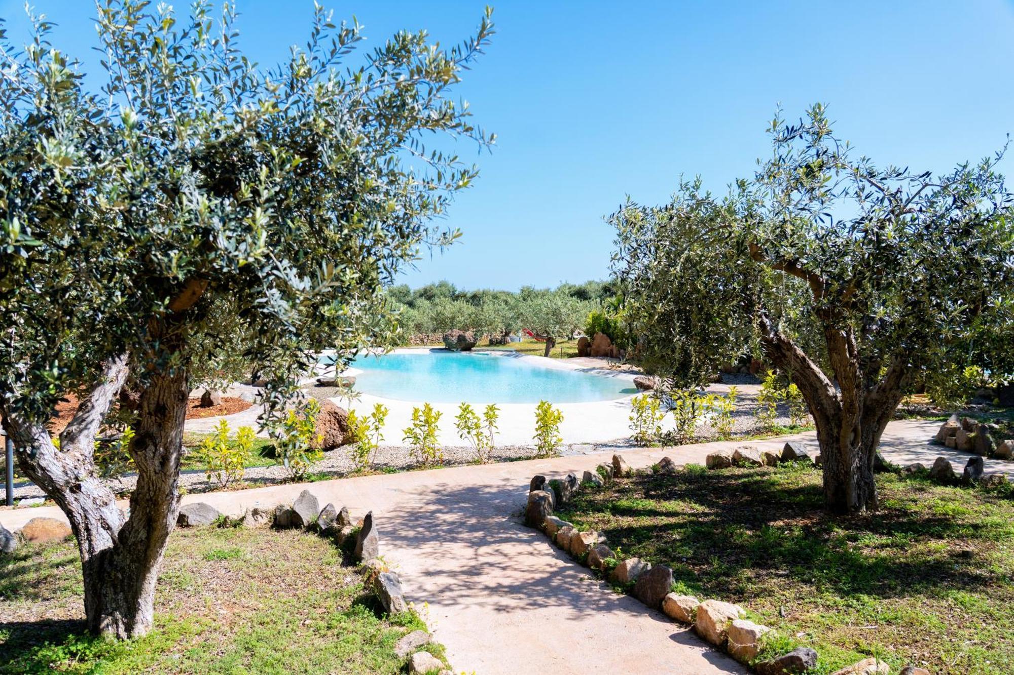 Orosei Re - Il Paradiso Degli Ulivi Con Piscina E Vista Mare Bagian luar foto
