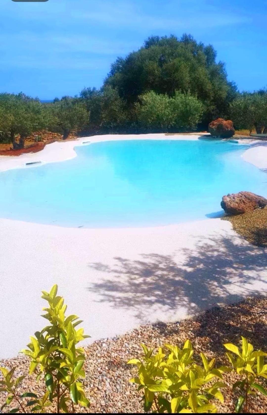 Orosei Re - Il Paradiso Degli Ulivi Con Piscina E Vista Mare Bagian luar foto